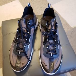 NWOT. Nike React Element 87 Anthracite Black Sz 15